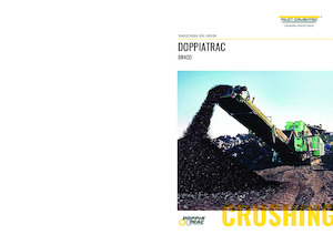 Concasseurs mobiles Pilot Crushtec DR400 DOUBLE-ROLL
