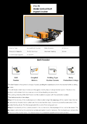 Concasseurs mobiles FABO FTV-70 