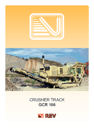 Concasseurs mobiles REV GCR 106