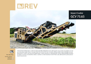 Concasseurs mobiles REV GCV 75.65