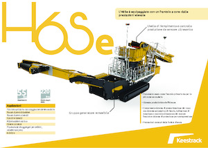 Concasseurs mobiles Keestrack H6Se