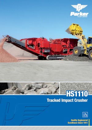 Concasseurs mobiles Parker HS1110
