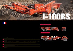Concasseurs mobiles Terex-Finlay I 100 RS