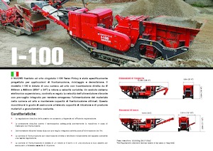 Concasseurs mobiles Terex-Finlay I 100