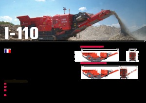 Concasseurs mobiles Terex-Finlay I 110