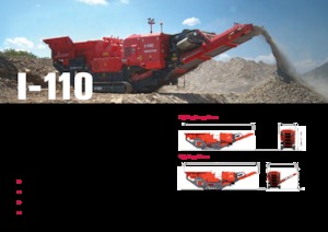 Concasseurs mobiles Terex-Finlay I 110