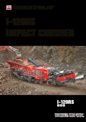 Concasseurs mobiles Terex-Finlay I 120 RS