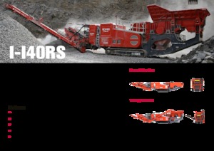 Concasseurs mobiles Terex-Finlay I 140 RS