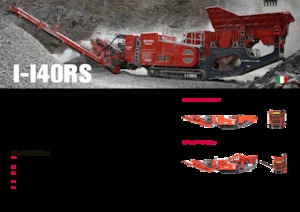 Concasseurs mobiles Terex-Finlay I 140 RS