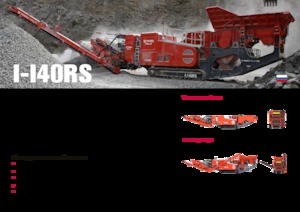 Concasseurs mobiles Terex-Finlay I 140 RS