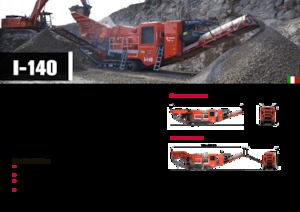 Concasseurs mobiles Terex-Finlay I 140