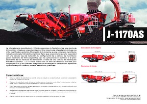 Concasseurs mobiles Terex-Finlay J 1170 AS