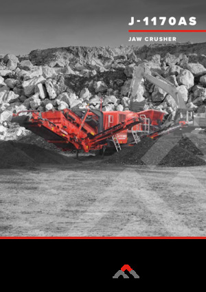 Concasseurs mobiles Finlay J-1170AS+