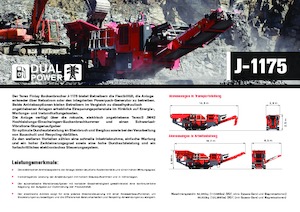 Concasseurs mobiles Terex-Finlay J 1175 Hybrid