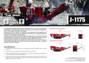 Concasseurs mobiles Terex-Finlay J 1175 Hybrid