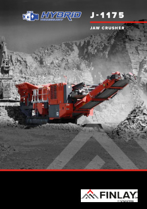 Concasseurs mobiles Finlay J-1175 Hybrid