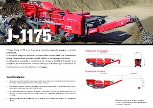 Concasseurs mobiles Terex-Finlay J 1175
