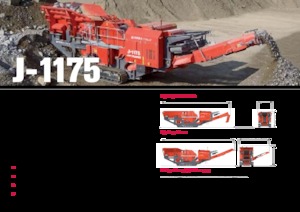 Concasseurs mobiles Terex-Finlay J 1175