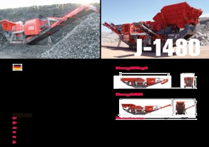 Concasseurs mobiles Terex-Finlay J 1480