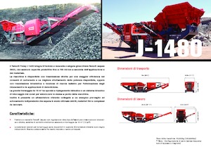 Concasseurs mobiles Terex-Finlay J 1480