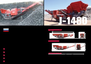 Concasseurs mobiles Terex-Finlay J 1480