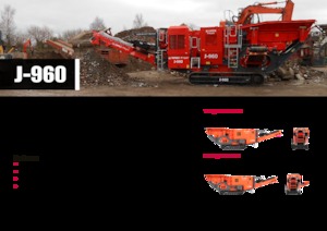 Concasseurs mobiles Terex-Finlay J 960