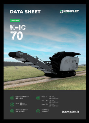 Concasseurs mobiles Komplet K-IC 70