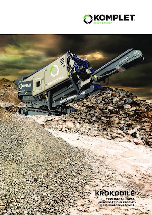 Concasseurs mobiles Komplet KROKODILE