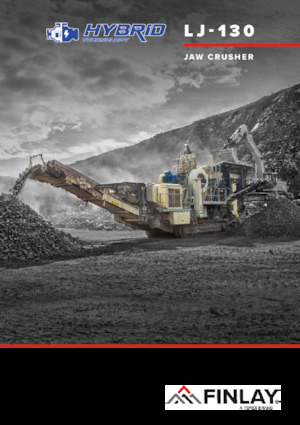 Concasseurs mobiles Finlay LJ-130 Hybrid 