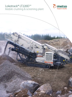 Concasseurs mobiles Metso Lokotrack LT 220 D
