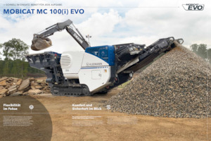 Concasseurs mobiles Kleemann MC 100 EVO