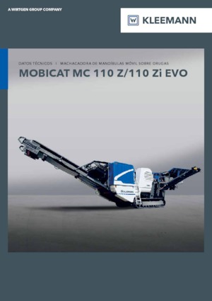 Concasseurs mobiles Kleemann MC 110 Zi EVO