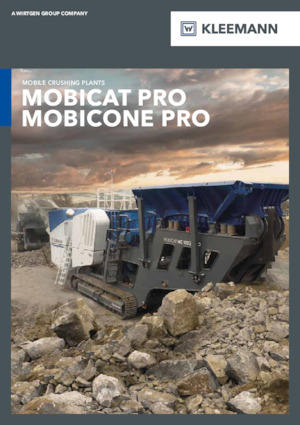 Concasseurs mobiles Kleemann MC 120 PRO
