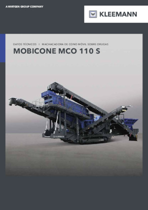 Concasseurs mobiles Kleemann MCO 110 S PRO