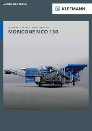 Concasseurs mobiles Kleemann MCO 130 PRO