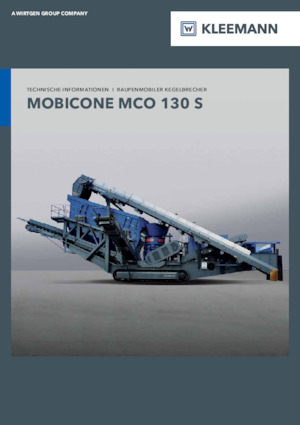 Concasseurs mobiles Kleemann MCO 130 S PRO