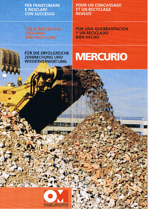 Concasseurs mobiles OM Mercurio