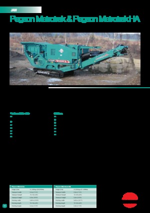 Concasseurs mobiles Powerscreen METROTRAK HA
