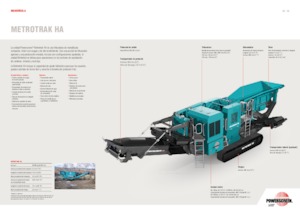 Concasseurs mobiles Powerscreen METROTRAK HA