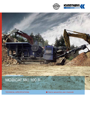 Concasseurs mobiles Kleemann MC 100 R