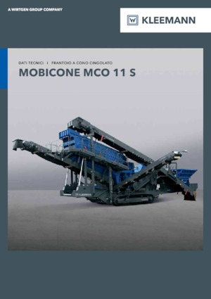 Concasseurs mobiles Kleemann MCO 11 S