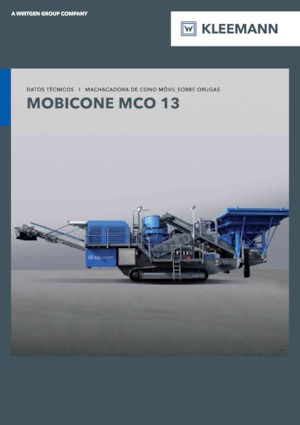 Concasseurs mobiles Kleemann MCO 13
