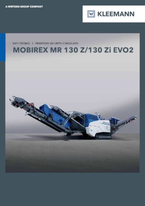 Concasseurs mobiles Kleemann MR 130 Zi EVO2
