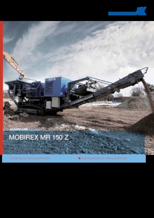 Concasseurs mobiles Kleemann MR 150 Z