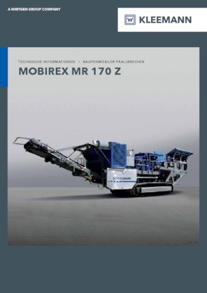 Concasseurs mobiles Kleemann MR 170 Z
