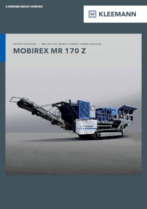 Concasseurs mobiles Kleemann MR 170 Z