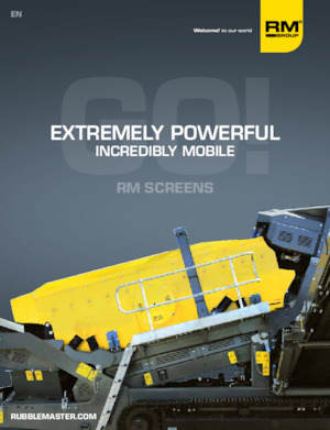 Concasseurs mobiles Rubble Master MTS2010S