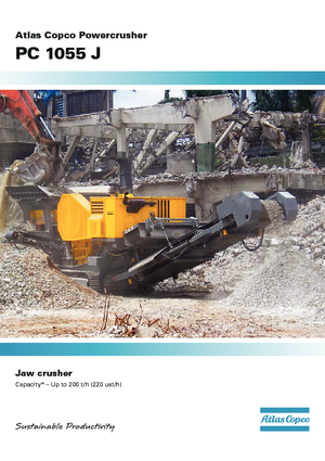 Concasseurs mobiles Atlas Copco PC 1055J