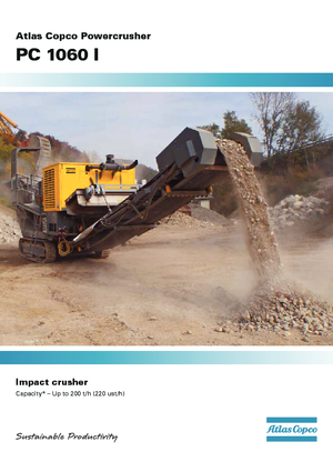 Concasseurs mobiles Atlas Copco PC 1060I
