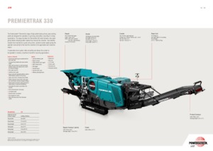 Concasseurs mobiles Powerscreen Premiertrak 330